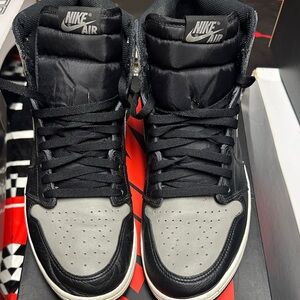Nike High-Top Sneakers in Black and Gray
